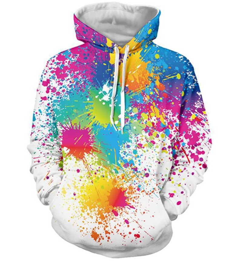 Men's Hoodie Back View