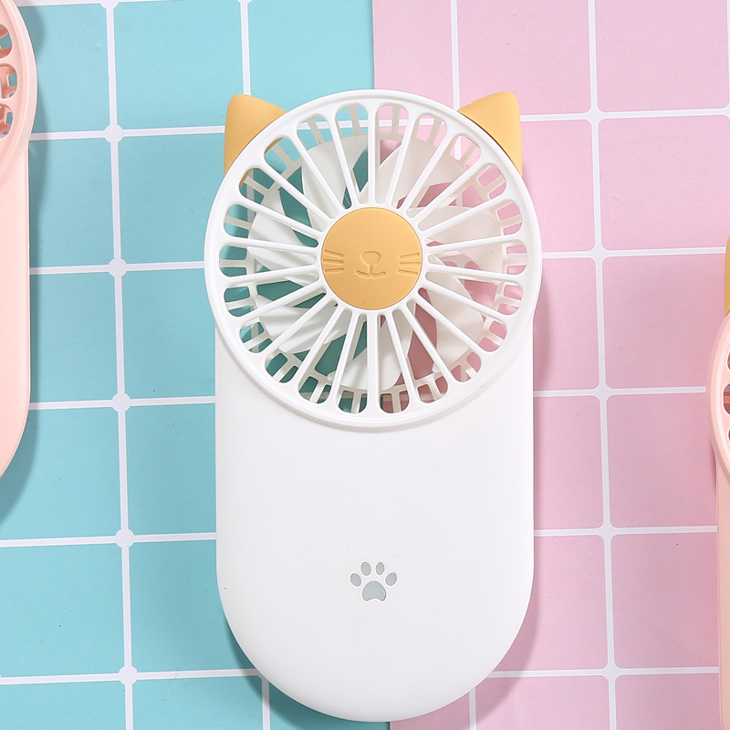 卡通口袋小风扇迷你可充电长续航静音随身便携手持USB小电风扇|ms