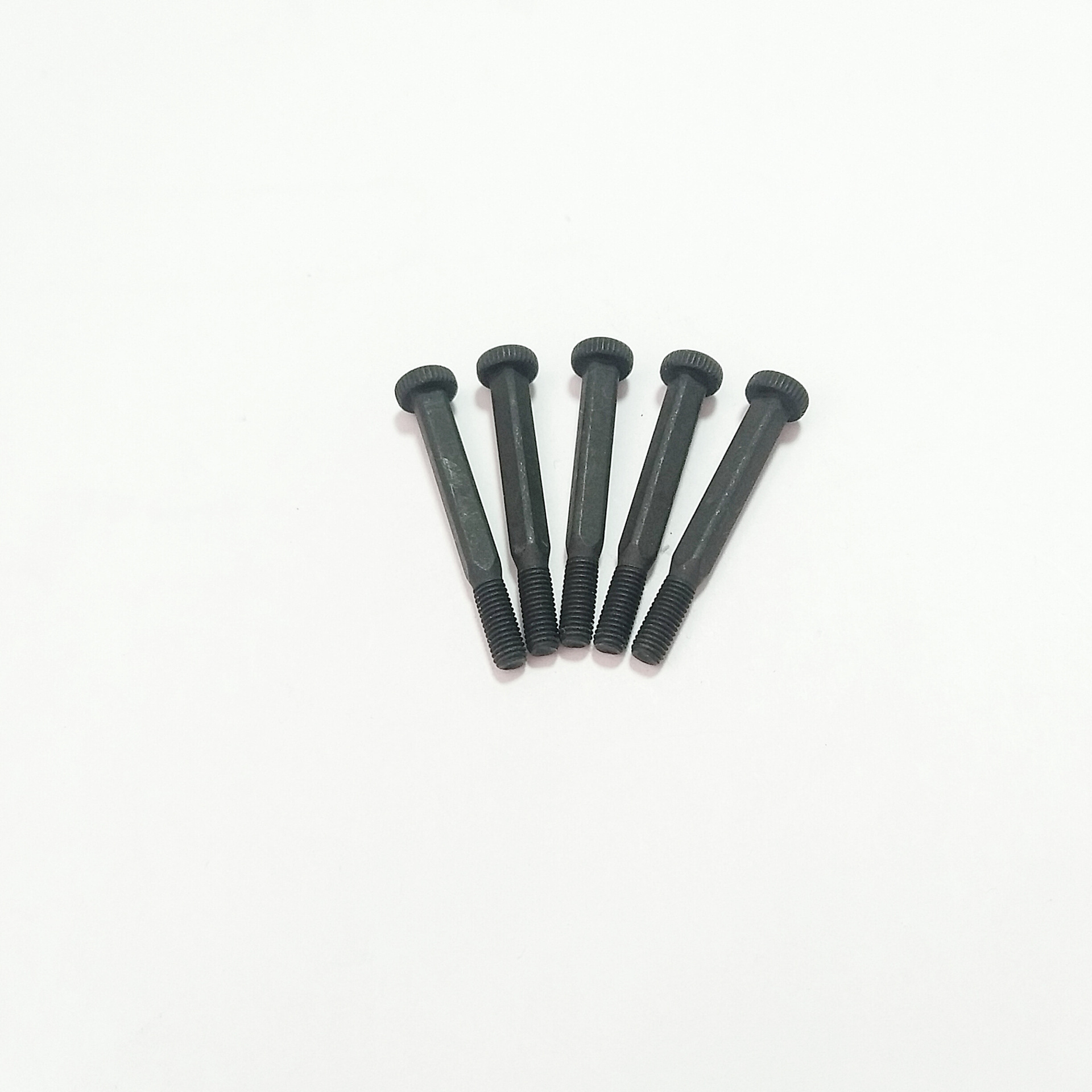 惠州厂家批发 45#方颈平头螺丝   滚花高强度黑磷螺丝