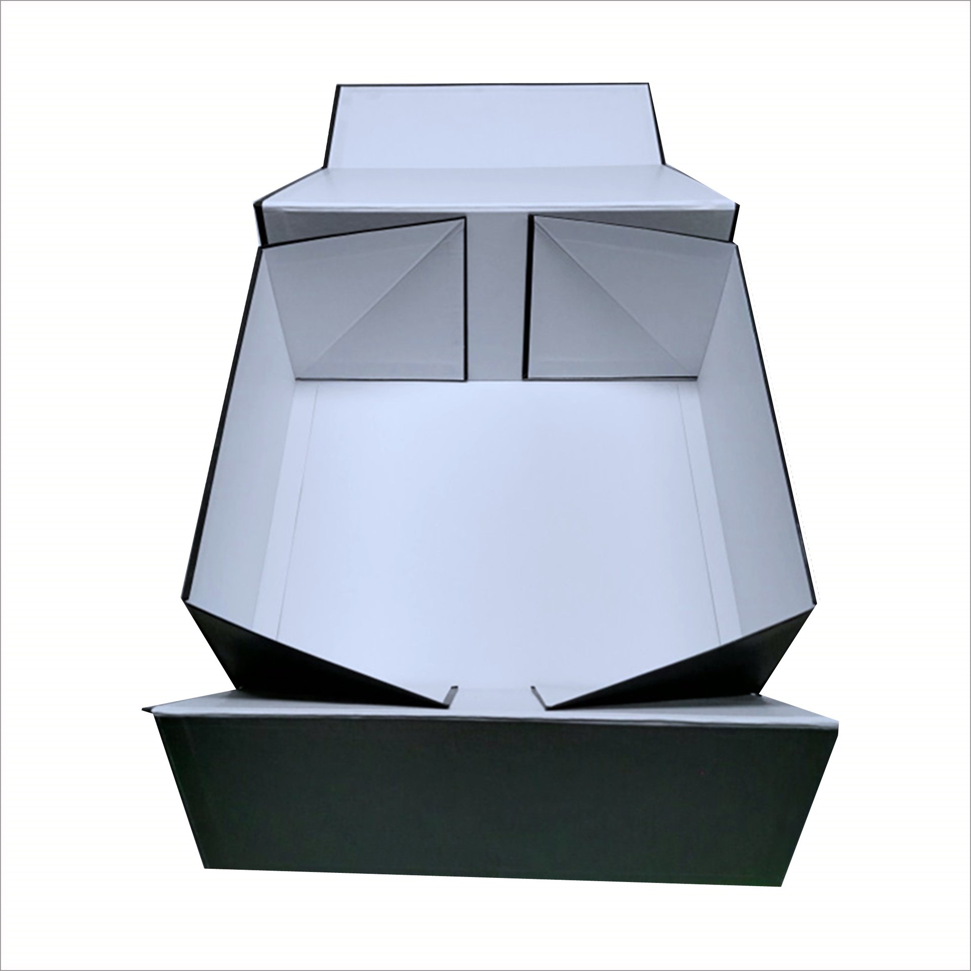 工厂直销柯式印刷过哑膜UV高档折叠磁性包装纸盒订制Folding box