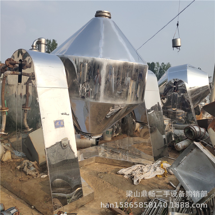 二手 2000升双锥真空干燥机  空心桨叶干燥机   二手干燥机