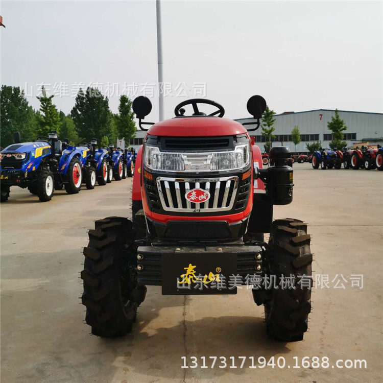 中国泰山农用果园低矮大棚王拖拉机山地丘陵四驱大马力拖拉机