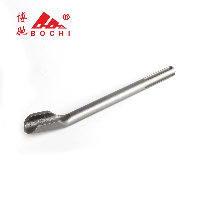 博驰直销 五坑U型凿280mm 尖扁加宽超薄电镐电锤扁铲 五坑冲击凿