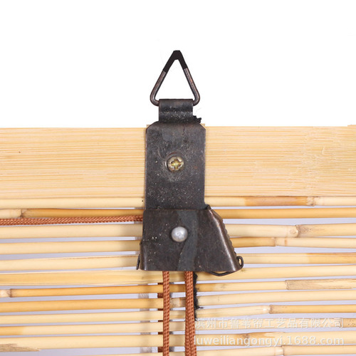 Manufacturer wholesale reed curtain lift, bamboo curtain accessories rolling curtain, lift device grass curtain roll special use