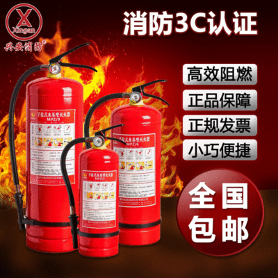 安順消防手提式水基滅火器 廠家直銷消防器材便攜式車載滅火器