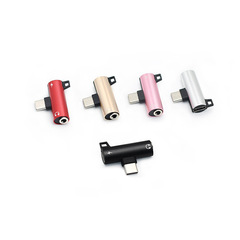 Type-c耳機轉接頭 適用小米華為 充電聽歌二合一音頻3.5mm轉換器