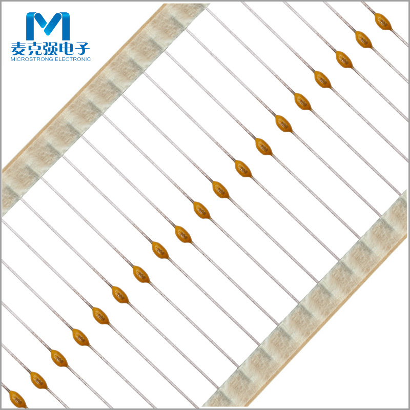 编带轴向独石电容103  50V 10nF 103K精度10%卧式直插