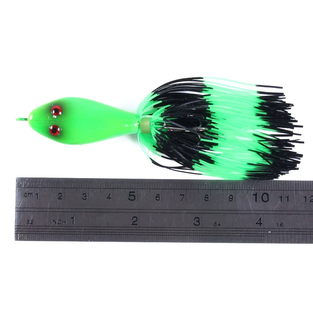 Новый модифицированный приманка Thunder frog жесткая приманка для рыбалки 11 см-8,2 г, пластиковая имитация лягушки, черная рыба, оптом