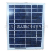 供應多晶18V10瓦太陽能電池板 廠家直售 給12V電池充電太陽能板
