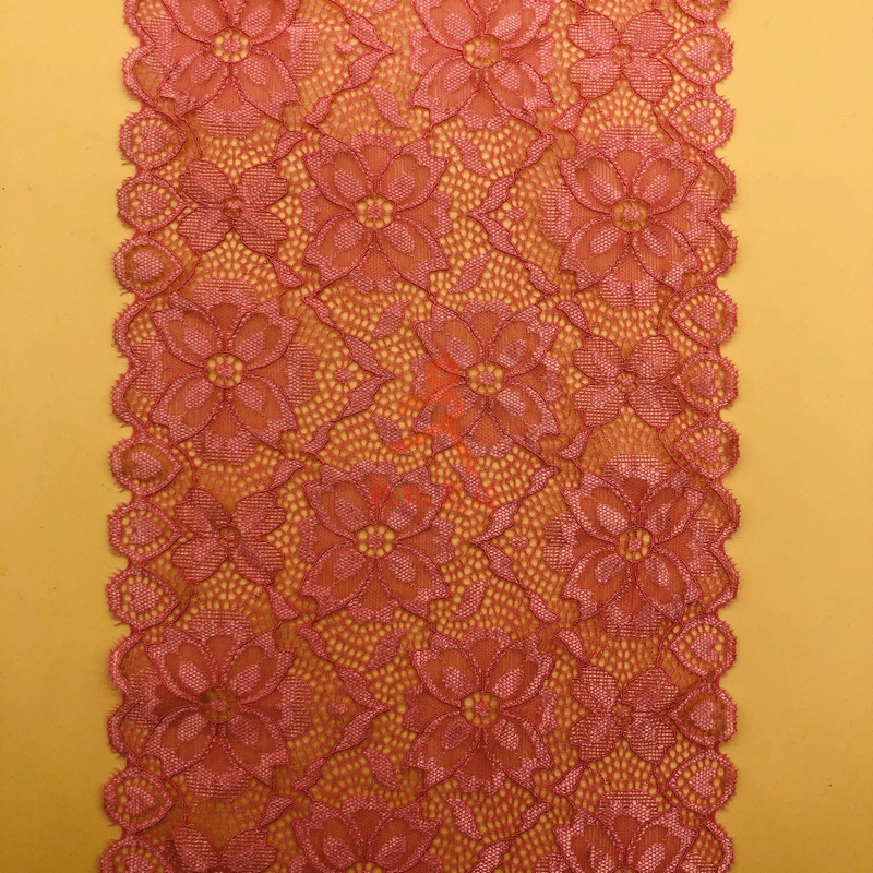 厂家直销 欧美爆款平板菱形四叶花蕾丝花边 内衣文胸DIY辅料现货