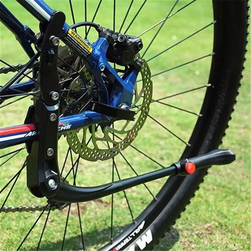 Mountain bike adjustable foot support, parking rack, side support, aluminum alloy support, rear support, 36 side support for smooth riding