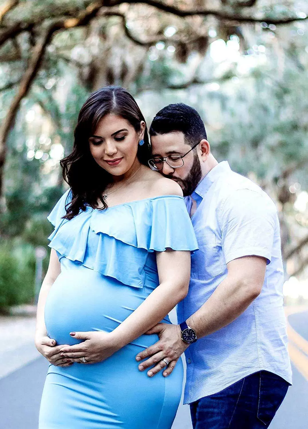 Look de maternidad para sesión fotográfica