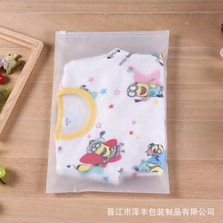 PE高压透明塑料衣服包装袋服装塑料透明透气袋夹链自封袋福建厂家