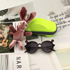 Children's cartoon sunglasses, retro glasses suitable for men and women, 2023, with little bears