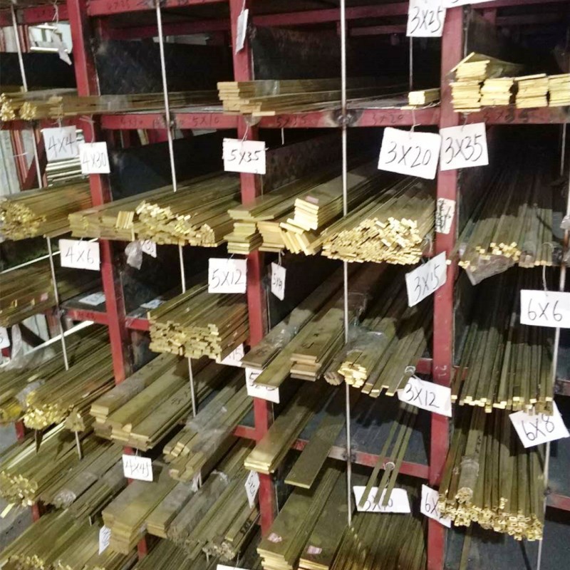 东莞国标黄铜排 2*20 3*20 3*30 3*15 环保异性铜排h59黄铜排