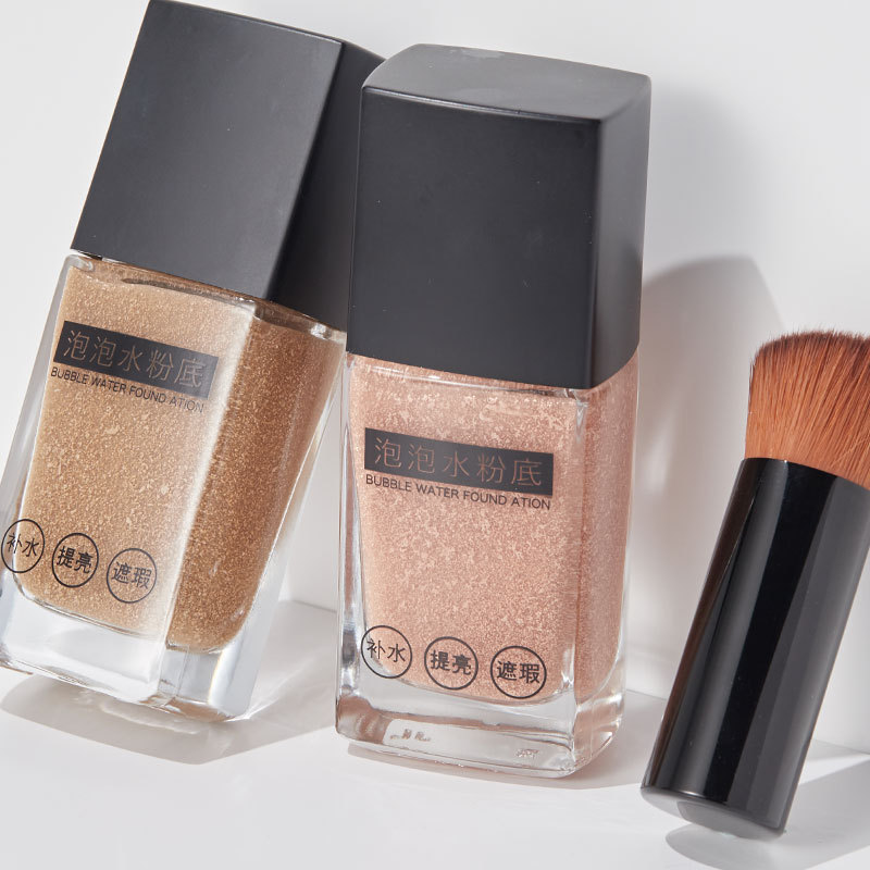 苏贝泉泡泡粉底液唐婕