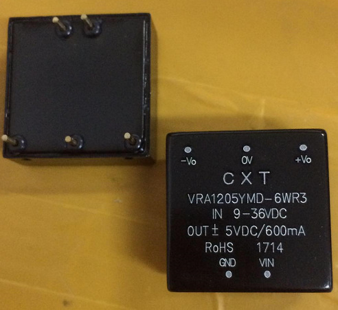 URB2412YMD-10WR3 DC-DC模块电源输入电压9-36VDC