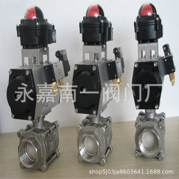 Q611TC-16P DN250 气动丝扣陶瓷球阀