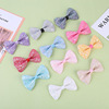 Nail sequins with bow, children's hair accessory, Korean style, wholesale