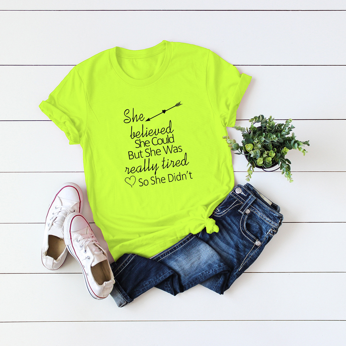 creative letters short-sleeved female T-shirt NSSN41916