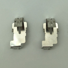 【来图定制】无弹簧负片 不锈钢镀镍电池片 对讲机接触电极片