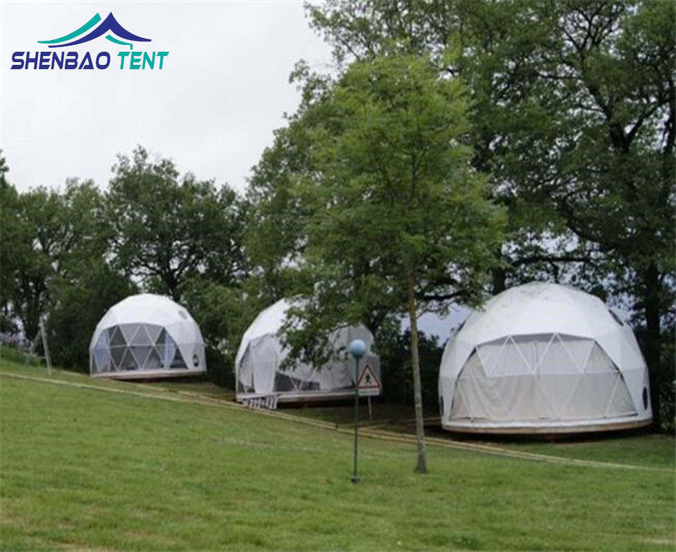 旅游区圆顶住宿观景酒店篷房 可拆卸移动搭建星空帐篷酒店