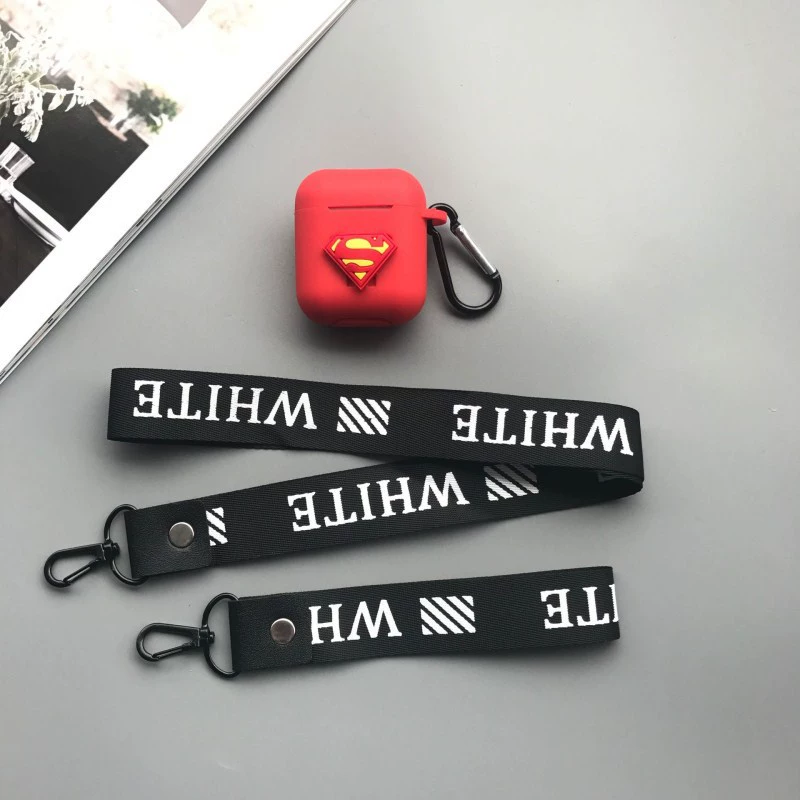 Apple, wireless cartoon headphones, protective silicone compatible creative protective case, bluetooth, fall protection
