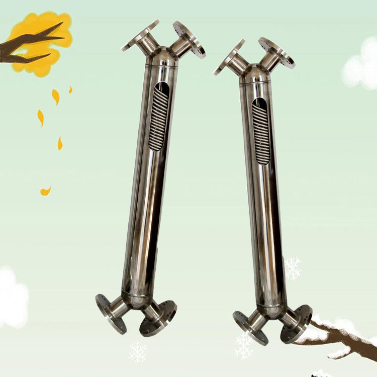 耐腐螺旋管壳式冷凝器 化工管壳式热交换器 可拆封头冷凝器厂家