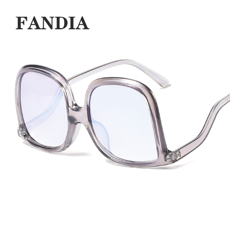 95529 2020 new fashion trend Sunglasses female personality trend irregular leg Sunglasses male