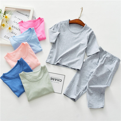 【彤蓓佳】夏季328汗布家居服儿童睡衣套装  纯棉 不掉色不起球