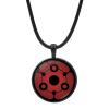 Naruto, accessory, glossy pendant, necklace, jewelry, European style, with gem