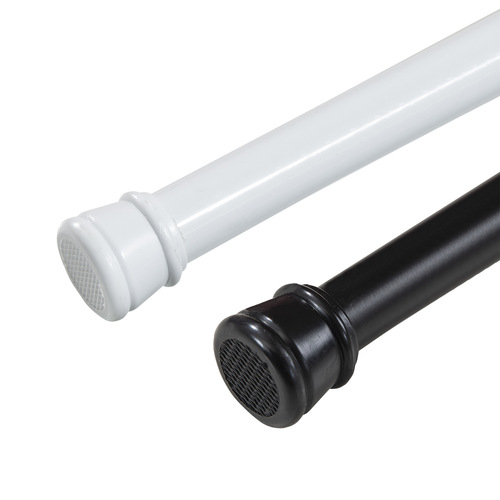 Wholesale Bathroom Shower Curtain Rod, Thickened Telescopic Multi-functional Bathroom Curtain Rod, Spray Composite Tube Shower Curtain Rod