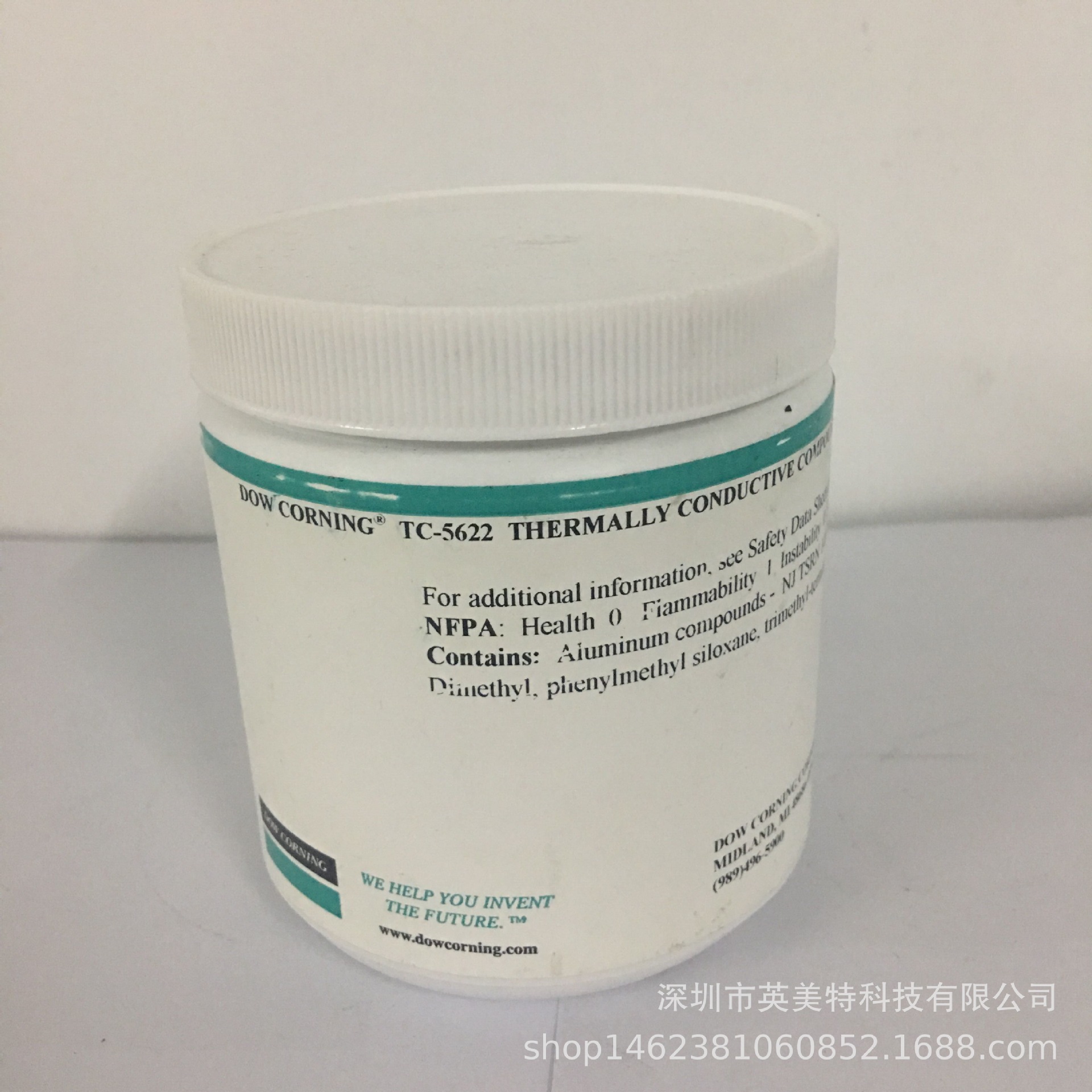 道康宁TC-5622导热硅脂电脑CPU显卡LED灯具散热膏导热率4.3 1kg