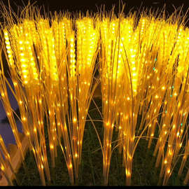 厂家批发地插花灯  LED麦穗仿真水稻芦苇灯郁金香防水户外造型灯