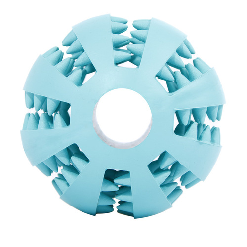 Factory direct sales Teddy puppy decompression elastic rubber ball pet teeth cleaning ball dog toys