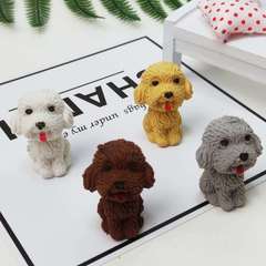 Creative cute cartoon shape Teddy puppy eraser puppy can insert pencil eraser children's gift prizes