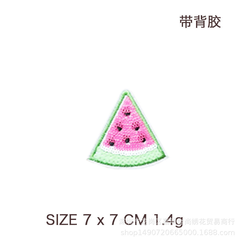 各种各样水果布贴