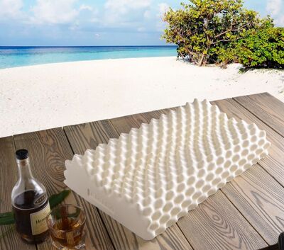 越南乳胶枕头 越南莲亚正品授权 狼牙乳胶枕头