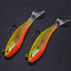 4 Colors Paddle Tail Fishing Lures Soft Plastic Baits Fresh Water Bass Swimbait Tackle Gear