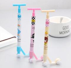 Creative stationery creative skateboard-shaped ballpoint pen prize student stationery writing pen writing oil pen wholesale