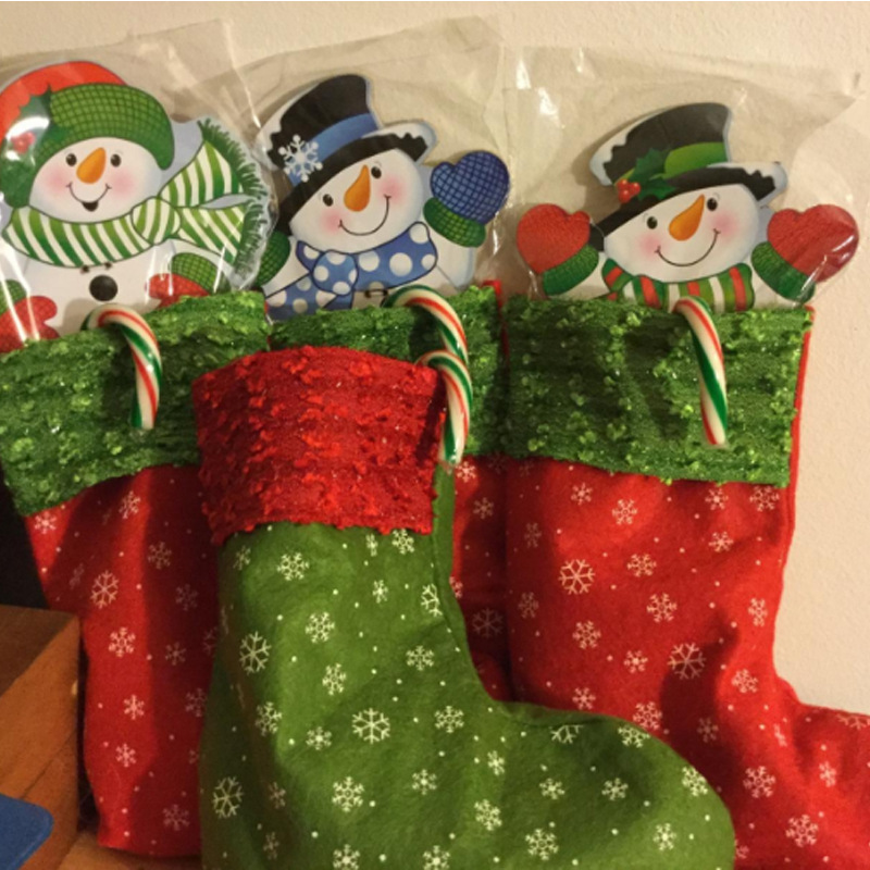 Snowflake Pattern Christmas Snowflake Party Gift Bags