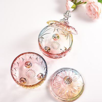 源头工厂直销琉璃三脚糖罐储物罐造型美观支持定制量大价优