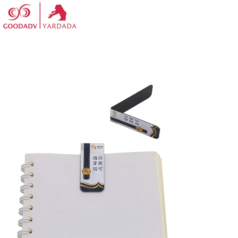 [Advertising Promotion Gifts] Экспортная складная бумажная магнитная закладка книга папки (5/набор)