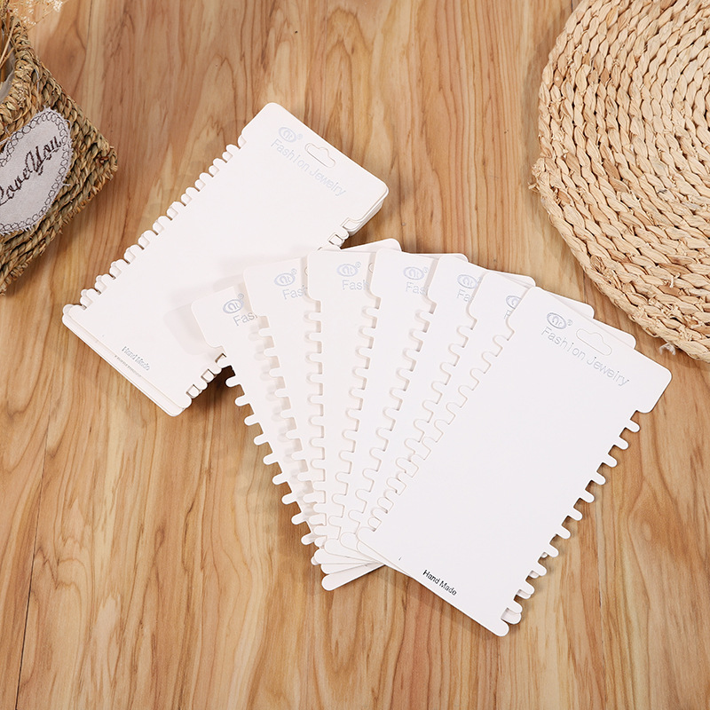 爆款烫金 时尚包装饰品项链卡片头饰 定制logo