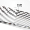 Wholesale stainless steel pet dog dog long row combs Teddy combed dog hair combed large dog opening comb