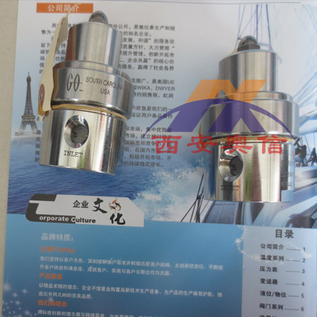 BP3-2A11B5I114A美国GO背压阀销售 美国进口背压阀