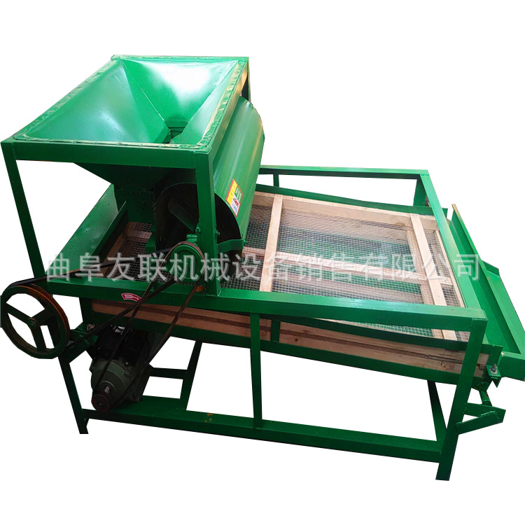 小麦筛选机 多功能粮食振动筛选机 直线电动筛分机43