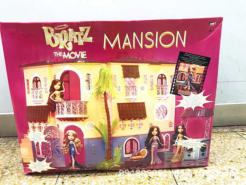 外贸尾单 MGA  The Movie Mansion 贝兹房子 女孩过家家房子 摆件
