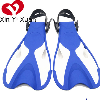 儿童脚蹼 潜水运动用品 可调节长脚蹼短 浮潜三件套装备 游泳脚蹼|ms