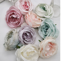 diy手作素材繡球花仿真花花朵婚慶花牆胸花裝飾 韓式芍藥牡丹花